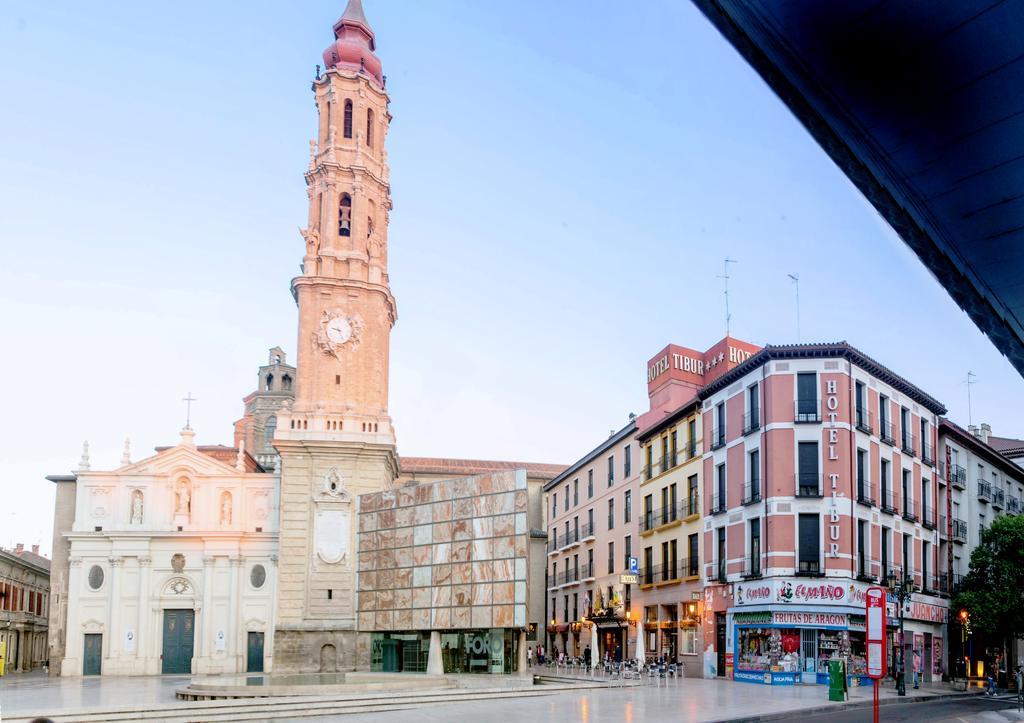 Hotel Tibur Zaragoza Ngoại thất bức ảnh